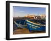 Fishing Boats in the Coastal City of Essaouira, Morocco, North Africa, Africa-null-Framed Photographic Print