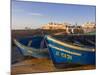 Fishing Boats in the Coastal City of Essaouira, Morocco, North Africa, Africa-null-Mounted Photographic Print