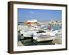 Fishing Boats in the Fishing Harbour, Tyre (Sour), Lebanon, Middle East-Gavin Hellier-Framed Photographic Print
