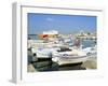 Fishing Boats in the Fishing Harbour, Tyre (Sour), Lebanon, Middle East-Gavin Hellier-Framed Photographic Print