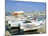 Fishing Boats in the Fishing Harbour, Tyre (Sour), Lebanon, Middle East-Gavin Hellier-Mounted Photographic Print