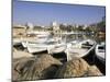 Fishing Boats in the Fishing Harbour, Tyre (Sour), the South, Lebanon, Middle East-Gavin Hellier-Mounted Photographic Print