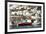 Fishing Boats in the Harbor of Chora, Mykonos, Greece-David Noyes-Framed Photographic Print