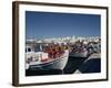 Fishing Boats in the Harbour at Naoussa on Paros, Cyclades Islands, Greek Islands, Greece, Europe-Thouvenin Guy-Framed Photographic Print