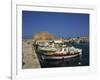 Fishing Boats in the Harbour at Paphos, Cyprus, Mediterranean, Europe-Miller John-Framed Photographic Print