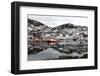 Fishing Boats in the Harbour at Skjervoy, Troms, Norway, Scandinavia, Europe-David Lomax-Framed Photographic Print