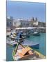 Fishing Boats in the Harbour, Marsaxlokk, Malta-Peter Thompson-Mounted Photographic Print