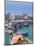 Fishing Boats in the Harbour, Marsaxlokk, Malta-Peter Thompson-Mounted Photographic Print
