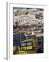 Fishing Boats in the Harbour, Naxos, Cyclades Islands, Greek Islands, Greece-Thouvenin Guy-Framed Photographic Print