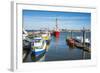 Fishing Boats in the Harbour of Cuxhaven, Lower Saxony, Germany, Europe-Michael Runkel-Framed Photographic Print