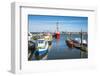 Fishing Boats in the Harbour of Cuxhaven, Lower Saxony, Germany, Europe-Michael Runkel-Framed Photographic Print