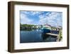 Fishing Boats in the Harbour of Port Au Choix, Newfoundland, Canada, North America-Michael Runkel-Framed Photographic Print