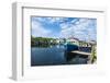 Fishing Boats in the Harbour of Port Au Choix, Newfoundland, Canada, North America-Michael Runkel-Framed Photographic Print