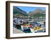 Fishing Boats in the Harbour, Plakias, Crete, Greece-Peter Thompson-Framed Photographic Print