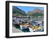 Fishing Boats in the Harbour, Plakias, Crete, Greece-Peter Thompson-Framed Photographic Print