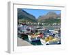 Fishing Boats in the Harbour, Plakias, Crete, Greece-Peter Thompson-Framed Photographic Print