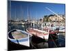 Fishing Boats in the Harbour, Sanary-Sur-Mer, Var, Cote d'Azur, Provence, France-Ruth Tomlinson-Mounted Photographic Print