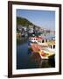 Fishing Boats in the Harbour, Scarborough, North Yorkshire, Yorkshire, England, UK, Europe-Mark Sunderland-Framed Photographic Print