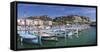 Fishing Boats in the Harbour, Southern France-Markus Lange-Framed Stretched Canvas