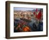 Fishing Boats in the Harbour, Whitby, North Yorkshire, England-Paul Harris-Framed Photographic Print