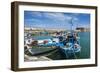 Fishing Boats in the Old Harbour of Heraklion, Crete, Greek Islands, Greece-Michael Runkel-Framed Photographic Print