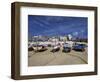 Fishing Boats in the Old Harbour, St. Ives, Cornwall, England, United Kingdom, Europe-Peter Barritt-Framed Photographic Print