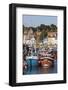 Fishing Boats in the Old Harbour, Weymouth, Dorset, England, United Kingdom, Europe-Stuart Black-Framed Photographic Print