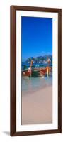 Fishing Boats in the Sea, Phi Phi Islands, Phuket Province, Thailand-null-Framed Photographic Print