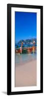 Fishing Boats in the Sea, Phi Phi Islands, Phuket Province, Thailand-null-Framed Photographic Print