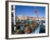 Fishing Boats in Victoria Dock, Hobart, Tasmania-Julian Love-Framed Photographic Print