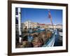 Fishing Boats in Victoria Dock, Hobart, Tasmania-Julian Love-Framed Photographic Print