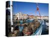 Fishing Boats in Victoria Dock, Hobart, Tasmania-Julian Love-Stretched Canvas