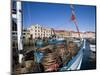 Fishing Boats in Victoria Dock, Hobart, Tasmania-Julian Love-Mounted Photographic Print