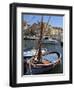 Fishing Boats in Vieux Port Harbour, St. Tropez, Var, Provence, Cote D'Azur, France, Mediterranean,-Peter Richardson-Framed Premium Photographic Print