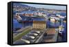 Fishing Boats in Vigo Port, Galicia, Spain, Europe-Richard Cummins-Framed Stretched Canvas