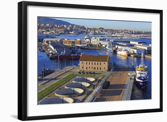 Fishing Boats in Vigo Port, Galicia, Spain, Europe-Richard Cummins-Framed Photographic Print