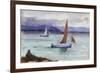 Fishing Boats - Iona-Francis Campbell Boileau Cadell-Framed Giclee Print