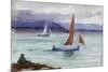 Fishing Boats - Iona-Francis Campbell Boileau Cadell-Mounted Giclee Print