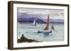 Fishing Boats - Iona-Francis Campbell Boileau Cadell-Framed Giclee Print