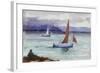 Fishing Boats - Iona-Francis Campbell Boileau Cadell-Framed Giclee Print