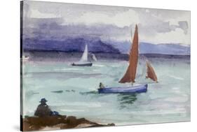 Fishing Boats - Iona-Francis Campbell Boileau Cadell-Stretched Canvas