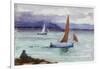 Fishing Boats - Iona-Francis Campbell Boileau Cadell-Framed Giclee Print