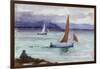 Fishing Boats - Iona-Francis Campbell Boileau Cadell-Framed Giclee Print