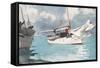 Fishing Boats, Key West, 1903-Winslow Homer-Framed Stretched Canvas