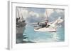 Fishing Boats, Key West, 1903-Winslow Homer-Framed Giclee Print