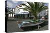 Fishing Boats, La Lajita, Fuerteventura, Canary Islands-Peter Thompson-Stretched Canvas