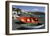 Fishing Boats, La Lajita, Fuerteventura, Canary Islands-Peter Thompson-Framed Photographic Print