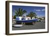 Fishing Boats, La Lajita, Fuerteventura, Canary Islands-Peter Thompson-Framed Photographic Print