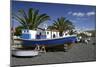 Fishing Boats, La Lajita, Fuerteventura, Canary Islands-Peter Thompson-Mounted Photographic Print