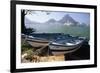 Fishing Boats, Lagoa, Rio de Janeiro-George Oze-Framed Photographic Print